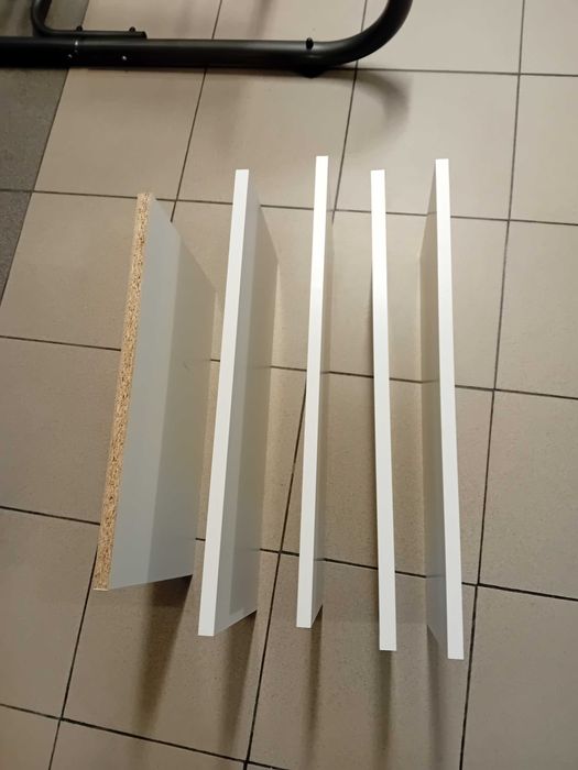 Półki białe nowe ( 5 szt.)