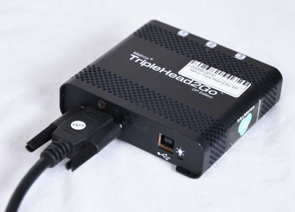 MATROX TripleHead2Go, DP Edition Rozdzielacz ekranu na 3 Monitory