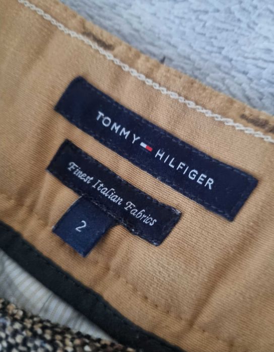 Tweedowe spodenki damskie Tommy Hilfiger