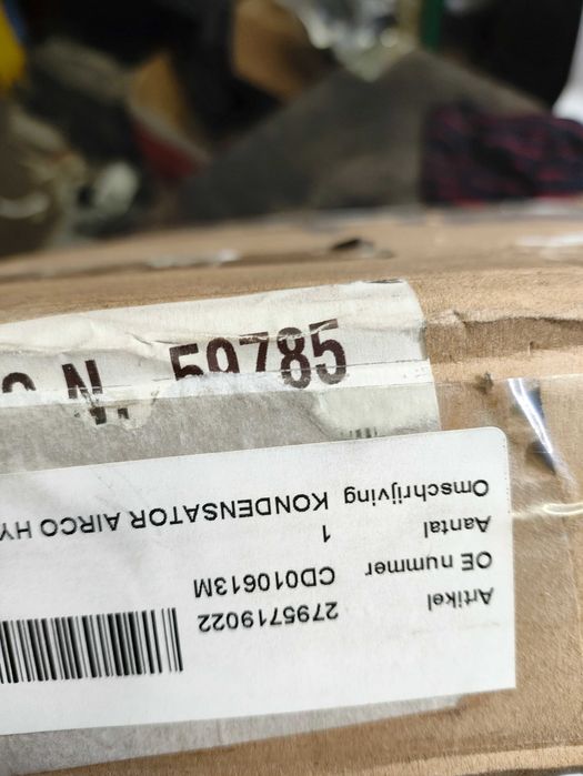 Chłodnica klimatyzacji skraplacz Toyota Yaris III 3  NOWA 1.5 Hybrid