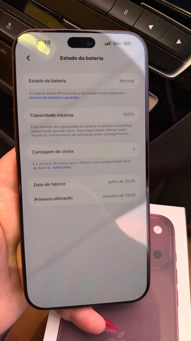 iPhone 18 pro max 256gb bordo