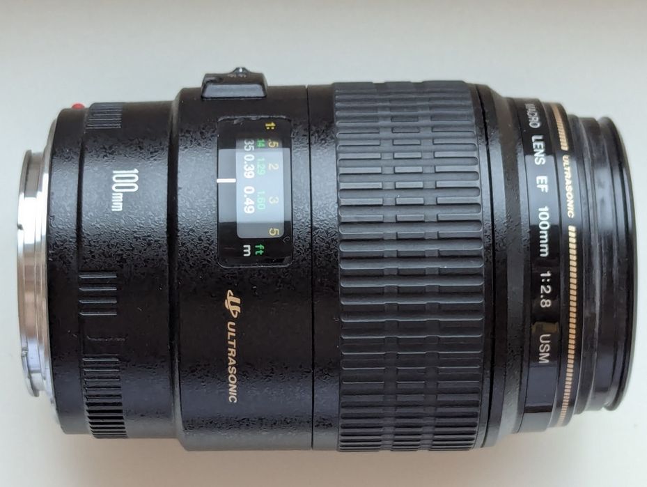 Canon EF 100mm f/2.8 Macro USM ідеальний стоматологічний об'єктив