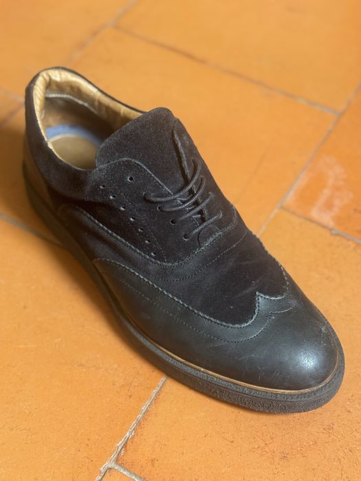 Sapatos pretos Filipe Sousa em muito bom estado