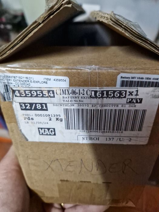 e-expl 700 + extensor de autonomía