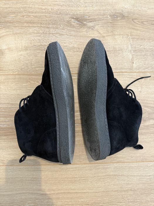 Botas pretas Fred Perry