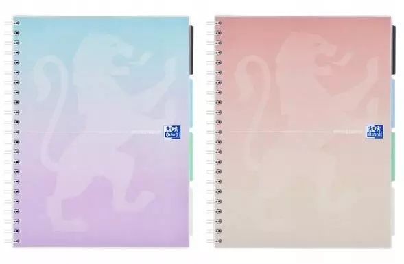 Kołozeszyt B5/80K kratka Projectbook 5szt. Oxford. Nowy Produkt