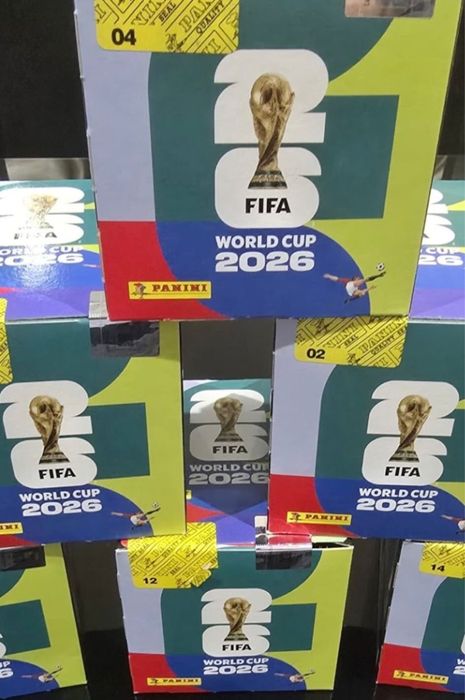 Caixa cromos mundial