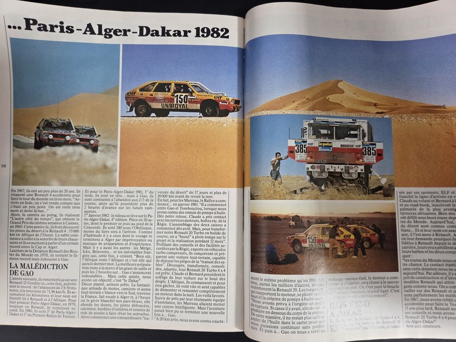 Revista Renault Magazine de 1982