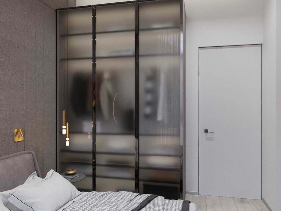 ЖК Файна Таун. Квартира з панорамними вікнами 44.8 кв.м. Стелі 3.6 м