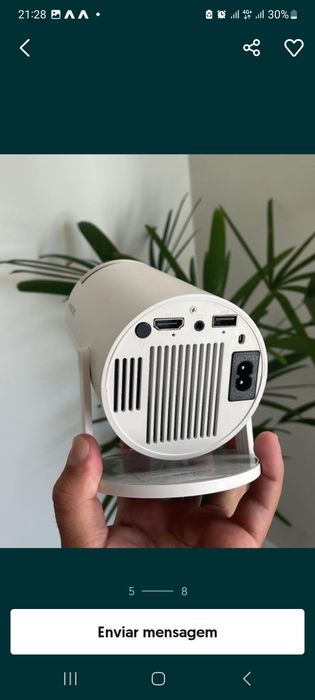 Vendo projetor magcubic novo na caixa