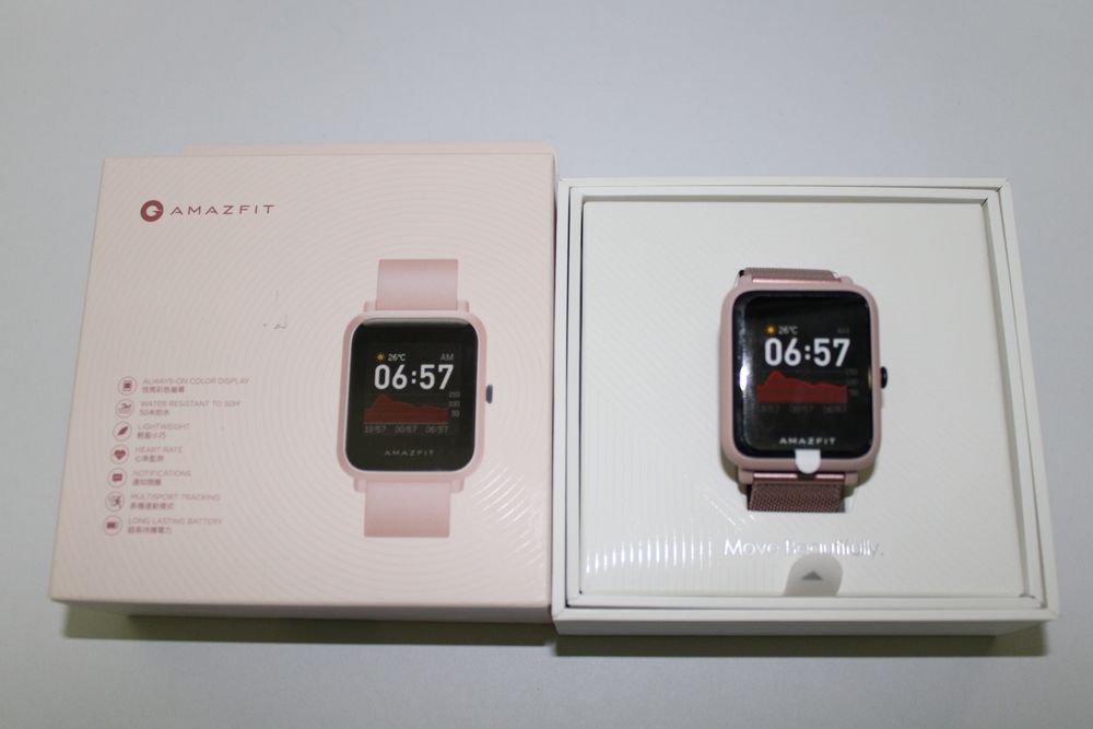 Amazfit Bip S Lite [Smartwatch com Pulseira de Aço Inoxidável]64551344602881123