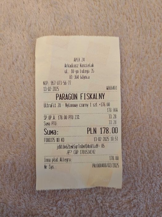 Oryginalny Pasek Garmin Ultrafit (20 mm) Nylonowy (do Instinct, Fenix)