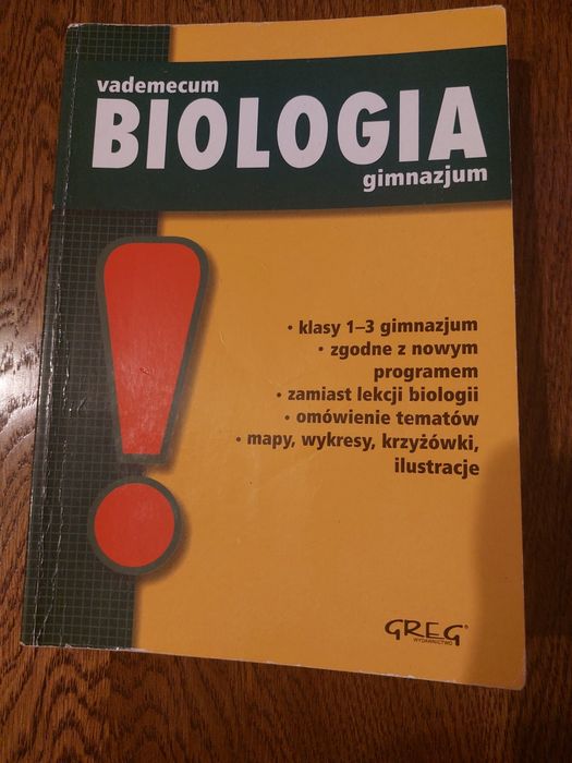 Vademecum z biologii do klasy 7-8