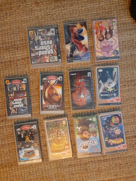 Jogos psp e gta v ps3