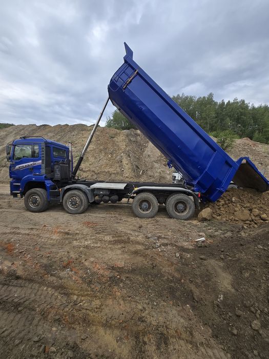 Prace ziemne wykopy fundamenty usługi transportowe piasek ziemia wywóz