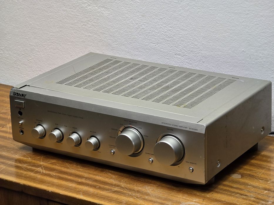 Sony TA FE 530r wzmacniacz srebrny