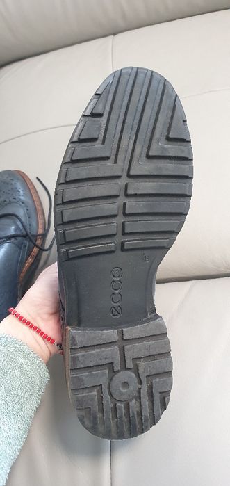 Polbuty meskie Ecco Vitrus ze skory 43