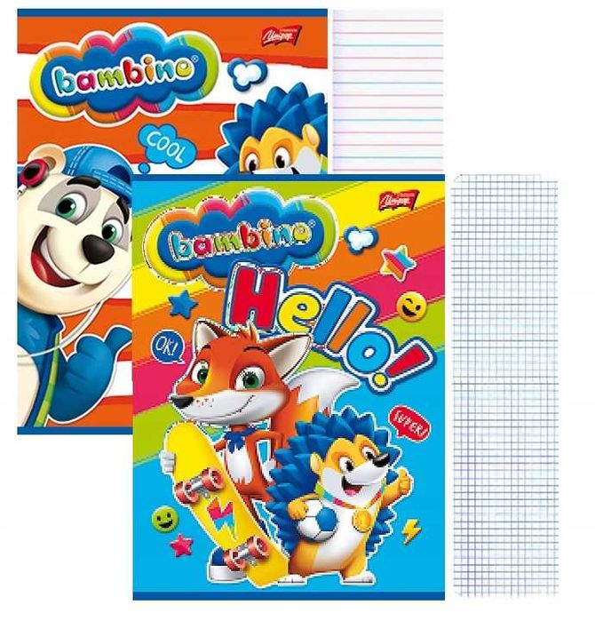 nowa bambino wyprawka szkolna dla chłopca + zestaw real madryt okazja