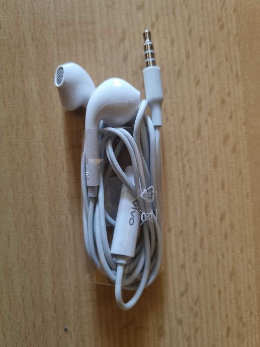 Słuchawki od telefonu VIVO mini jack 3.5