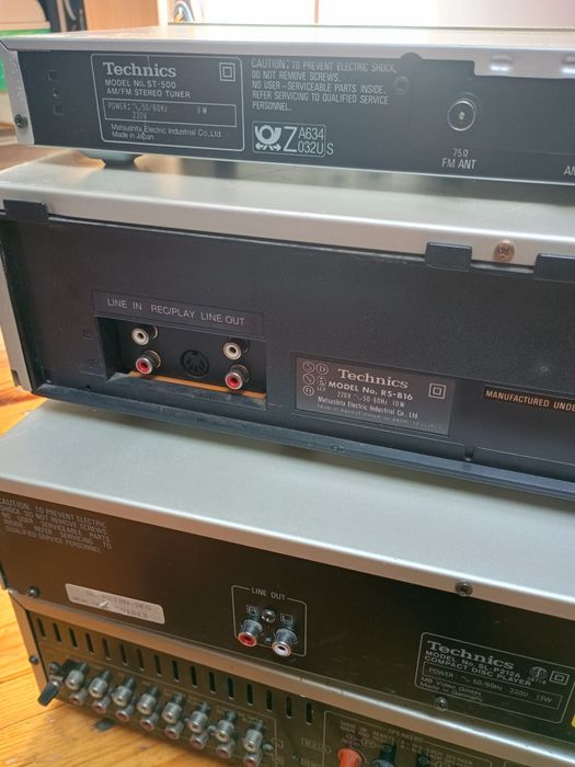 Witam,sprzedam Technics VC45 ,CD ,tuner i magnetofon