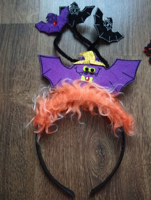 Bal karnawałowy opaski halloween