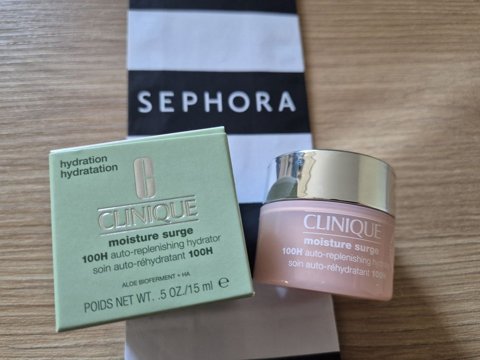 Nowy!!! CLINIQUE Moisture Surge 100H 15 ml hitowy krem nawilżający