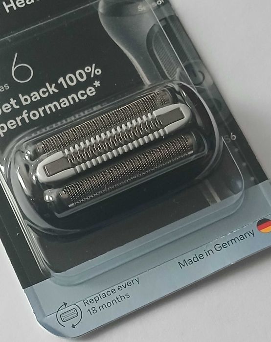 BRAUN 64B do Series 6 Folia i blok ostrzy do golarki*nowa *oryginal