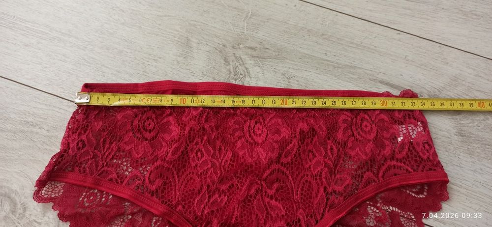 Majtki 3 sztuki XL koronkowe damskie nowe