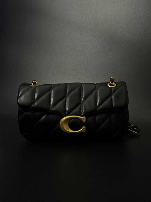 Сумка Coach Tabby | Женская сумка Коуч flap bag | Нові