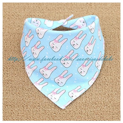 Babetes Triangulares Bebé/ Bandanas Menino com molas