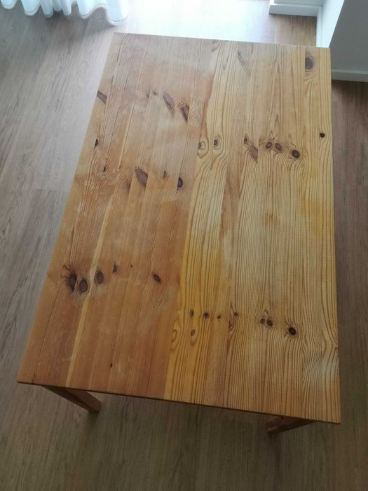 Mesa de cozinha IKEA INGO em pinho maciço, 120x75 cm