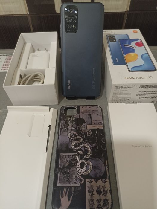 ИДЕАЛ Xiaomi redmi note 11S, памяти 6+6-128гиг.