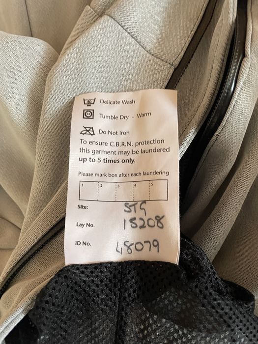 Комбінезон хім захисту Британія