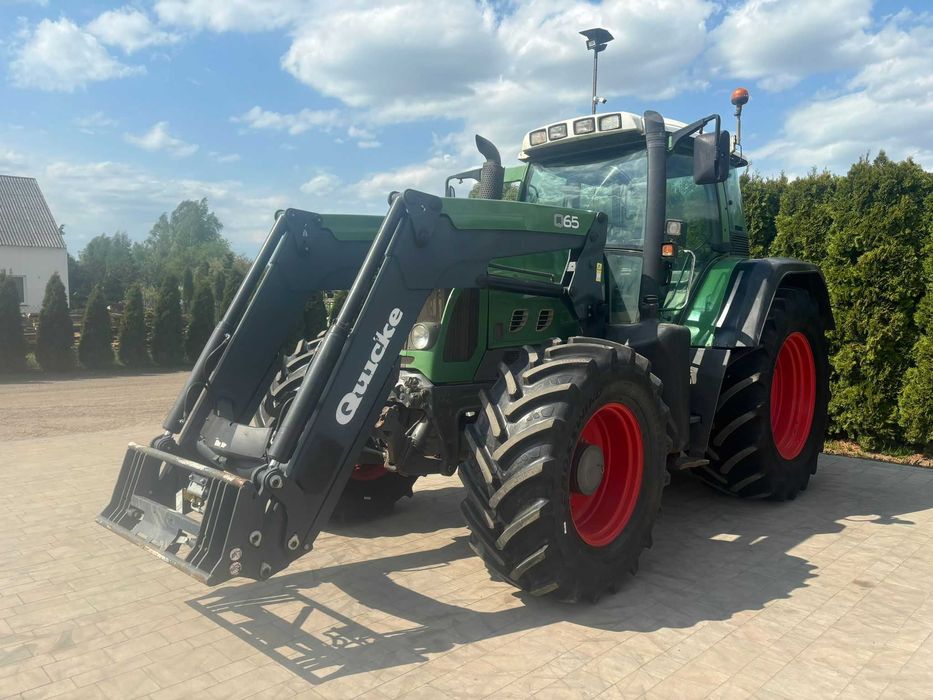 Fendt 714 z ładowaczem 2009 rok