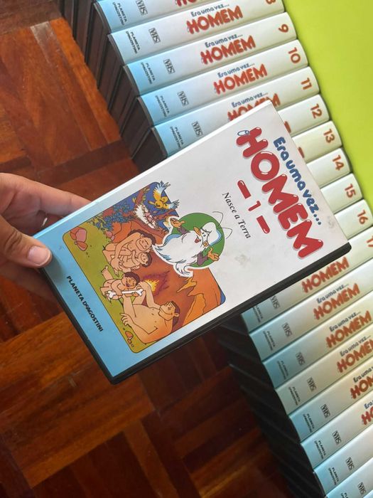 Colecção VHS "Era Uma Vez... O Homem"