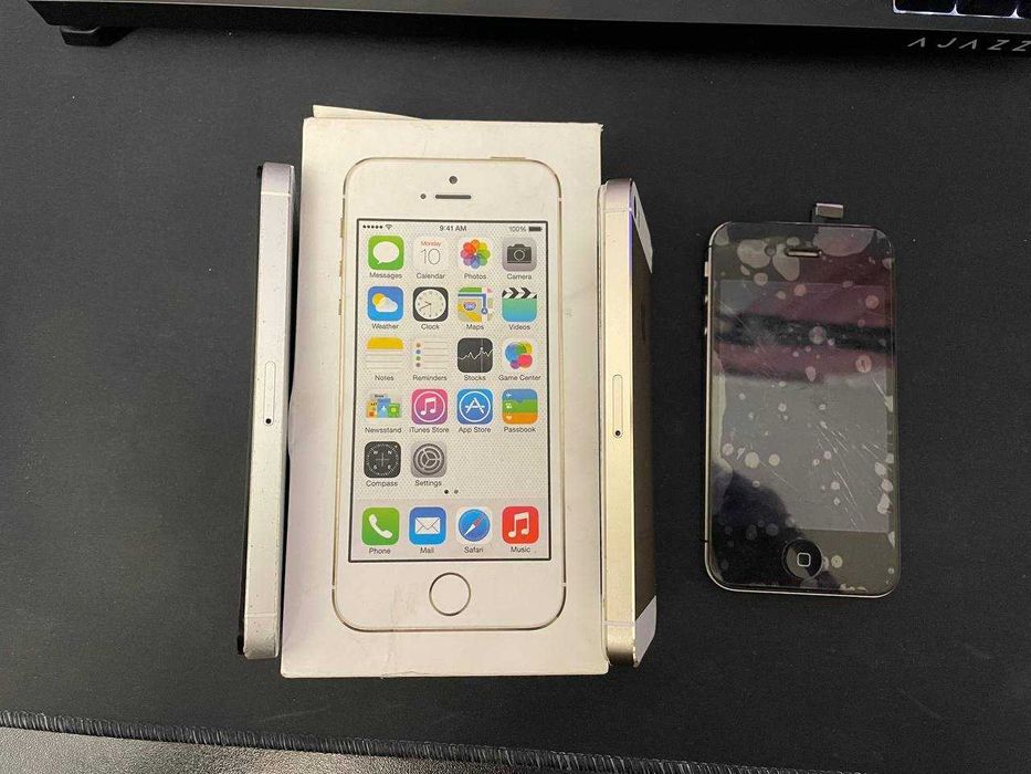 Продам лотом iPhone, 5s-64gb, 5-32gb, 4s