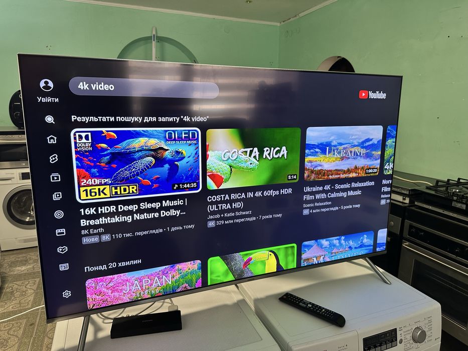 Телевізор Samsung 55” 4K Smart TV (UE55MU7009)