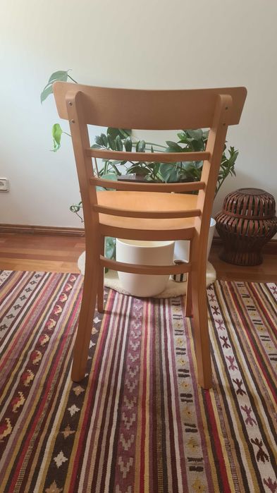 Cadeira de jantar vintage em faia da Habitat