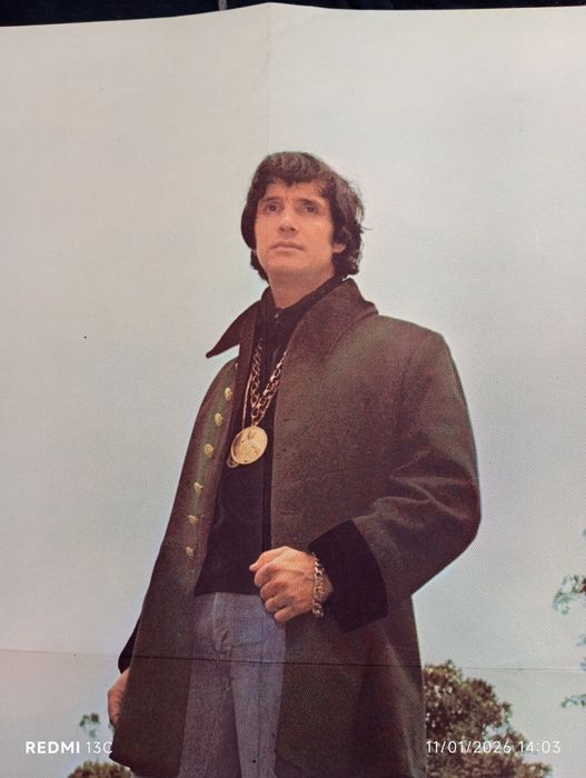 Poster antigo Roberto Carlos