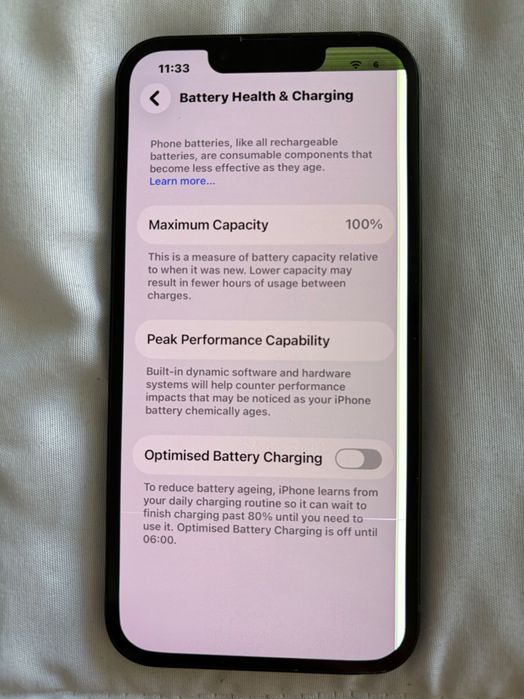 iPhone 13 (problema na tela)