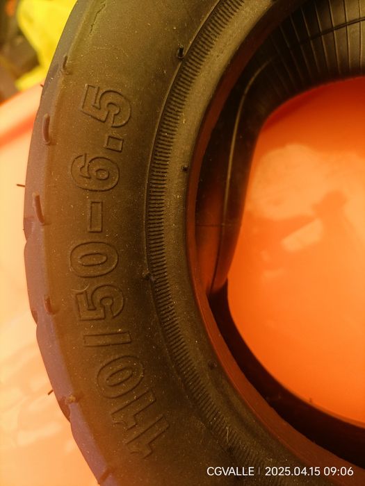 Pneu e càmara 110/50/6.5 Trotinete