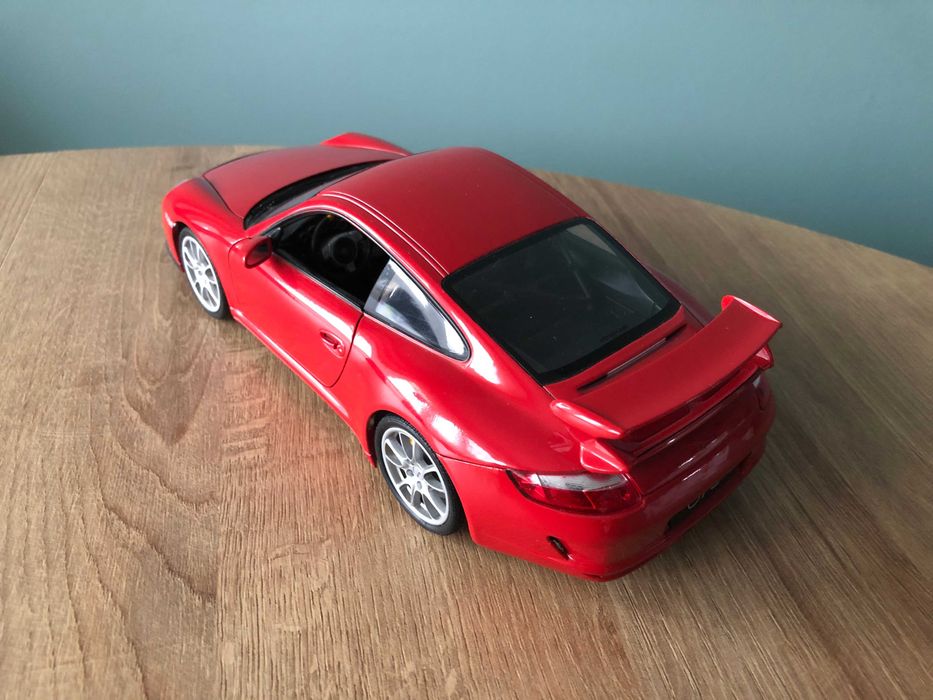 1:18 Porsche 911 GT3 997 1/18 model Welly, w pudełku