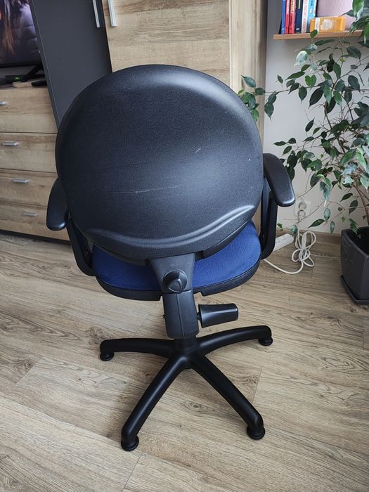 Krzesło obrotowe niebieskie dziecięce