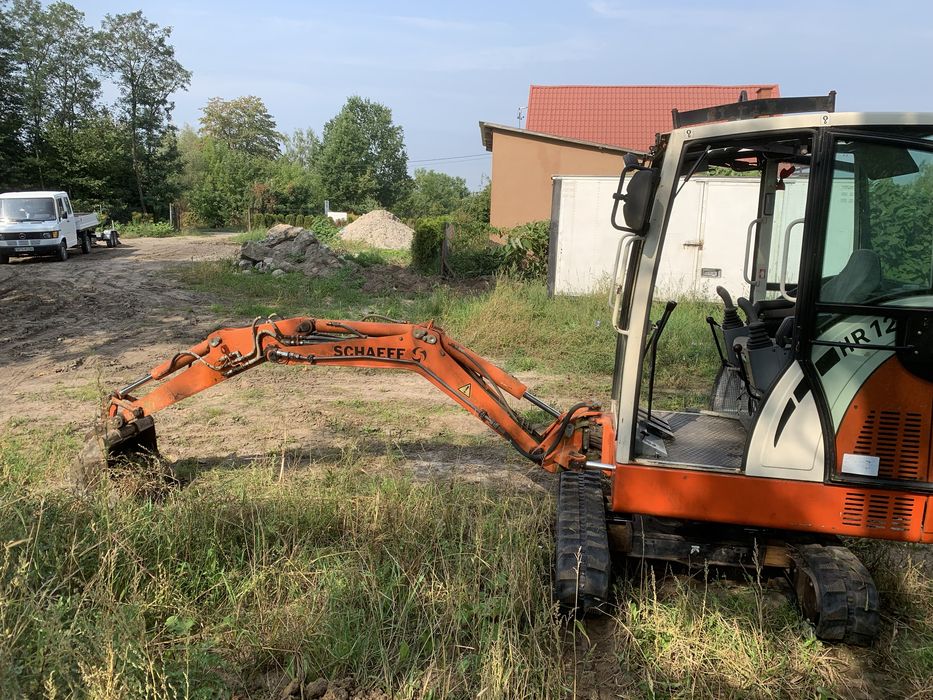 Usługi minikoparką Kałuszyn Mrozy Cegłów Grebków