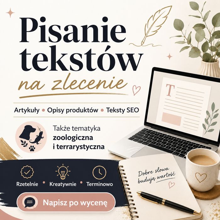 Copywriting – branża zoologiczna i małe firmy