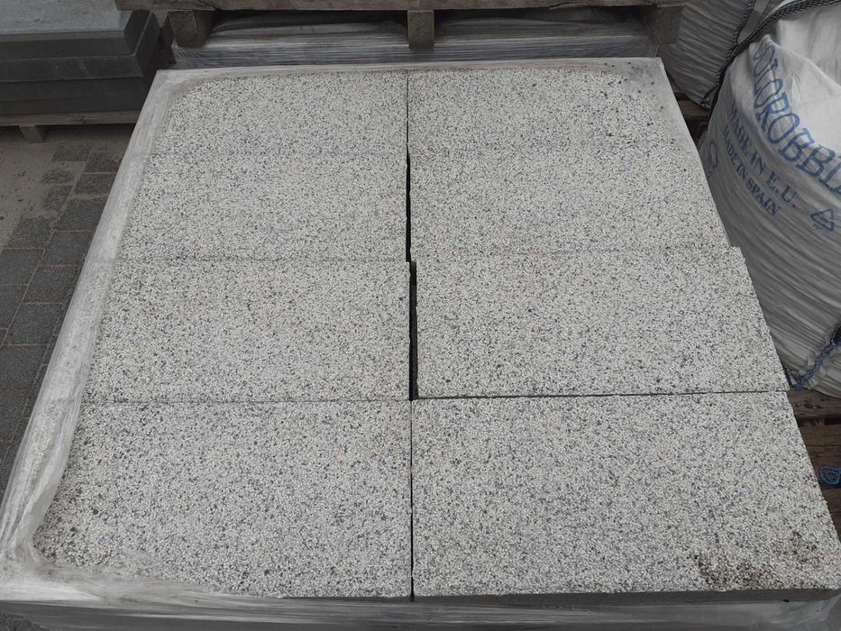 Płytka Tarasowa Kostka Brukowa Kolorado 50x25x7 Biały Marmur Libet