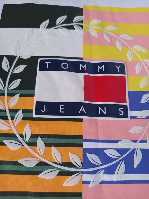 Biała koszulka damska Tommy Hilfiger_NOWA_rozm S/M