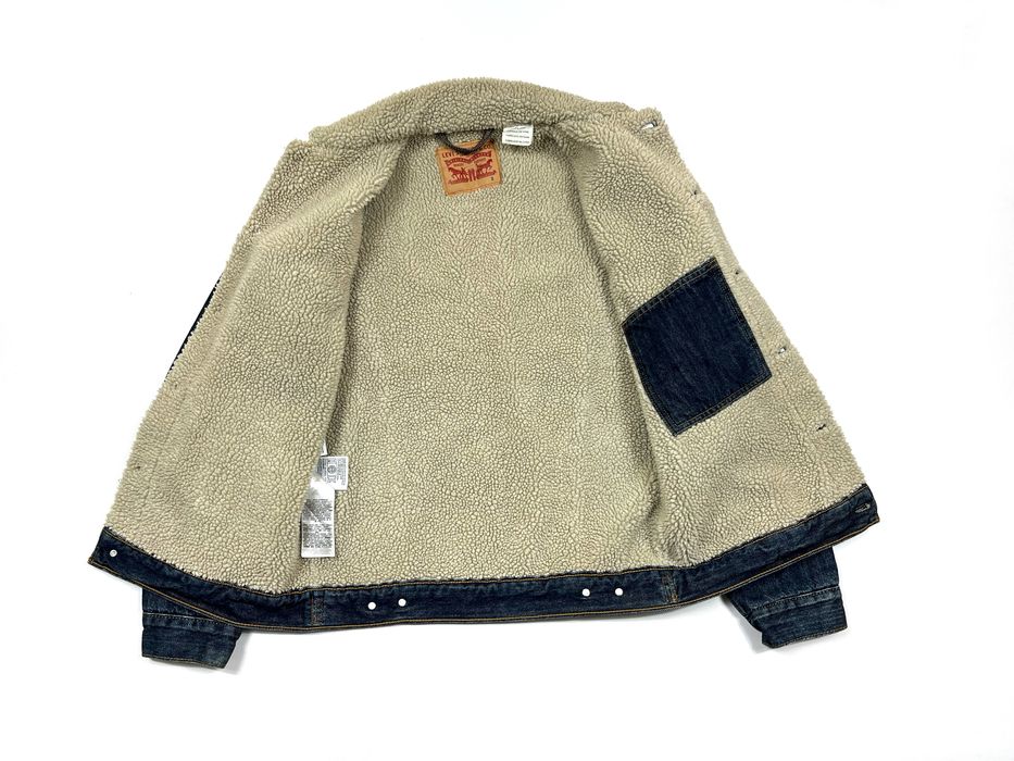 Джинсова куртка шерпа Levis  теді