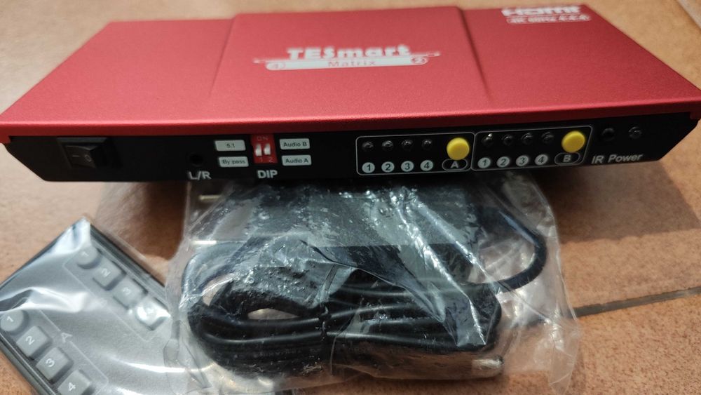 TESmart 4x2 HDMI Matrix Switch Splitter