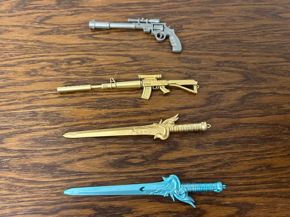 długopisy rewolwer karabin pistolety sztylety długopisy ozdobne